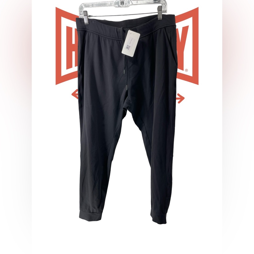 Hockey Black Men's Joggers